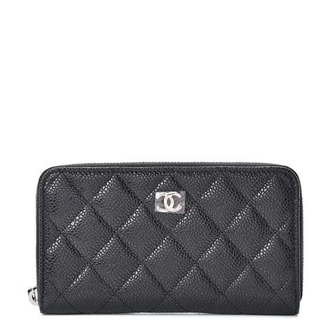 chanel 2013 zip wallet|chanel zipped wallet small.